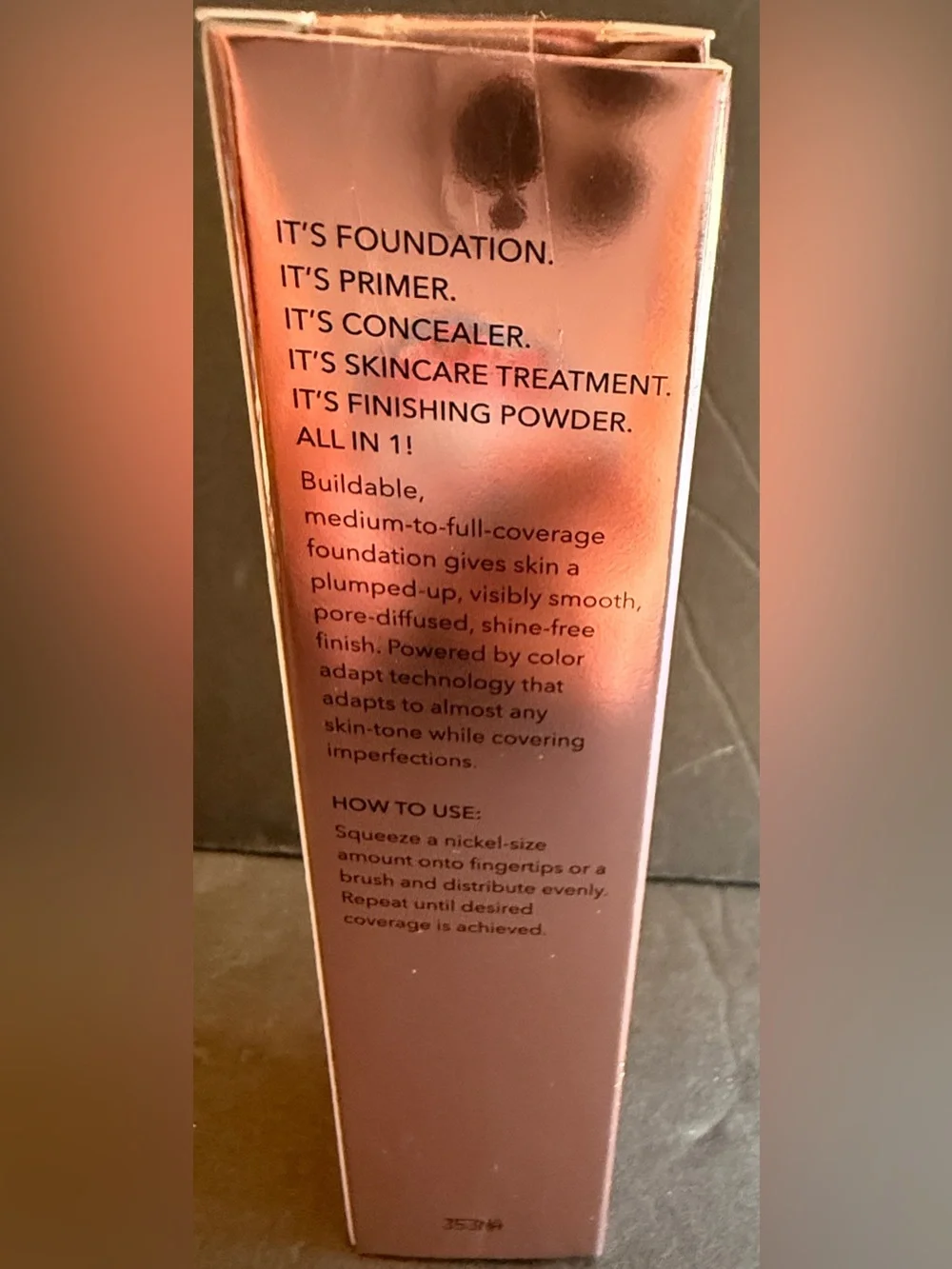 Nakery Beauty Skip the Line Plumping Velvet Serum Foundation Medium 1oz NIB